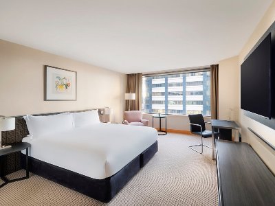 bedroom - hotel jw marriott auckland - auckland, new zealand