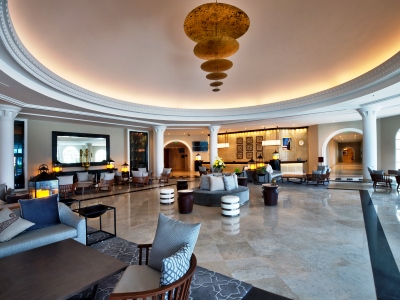 lobby - hotel hilton salalah resort - salalah, oman
