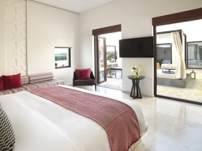 bedroom - hotel al baleed resort salalah by anantara - salalah, oman