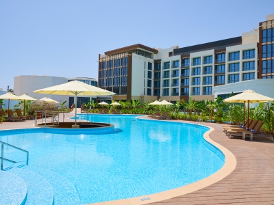 outdoor pool - hotel millennium resort salalah - salalah, oman