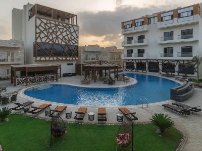 exterior view - hotel belad bont resort - salalah, oman