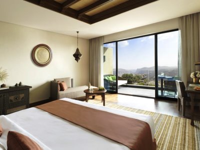 deluxe room - hotel anantara al jabal al akhdar resort - muscat, oman