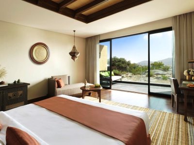 bedroom - hotel anantara al jabal al akhdar resort - muscat, oman