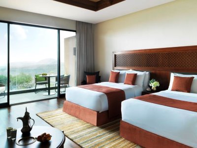 bedroom 1 - hotel anantara al jabal al akhdar resort - muscat, oman