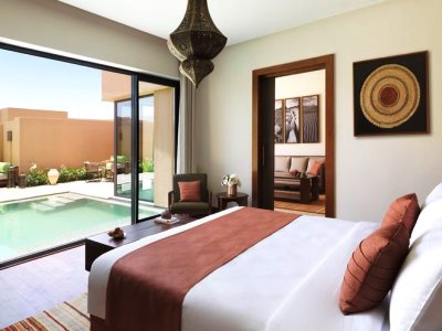 bedroom 2 - hotel anantara al jabal al akhdar resort - muscat, oman