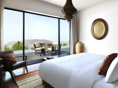 bedroom 4 - hotel anantara al jabal al akhdar resort - muscat, oman