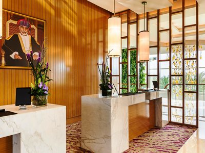 lobby 1 - hotel crowne plaza muscat ocec - muscat, oman