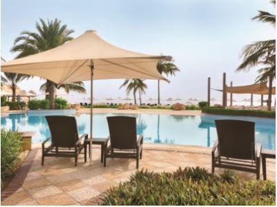 outdoor pool - hotel shangri-la barr al jissah - al bandar - muscat, oman