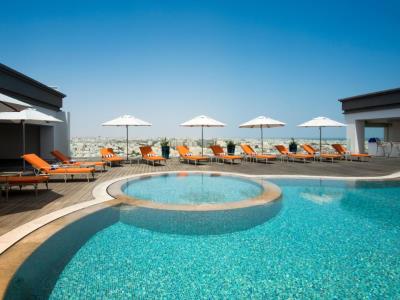 outdoor pool - hotel fraser suites muscat - muscat, oman
