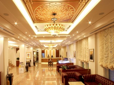 lobby - hotel platinum - muscat, oman