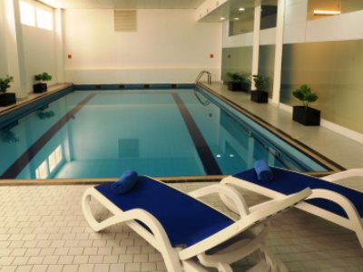 indoor pool - hotel best western premier muscat - muscat, oman