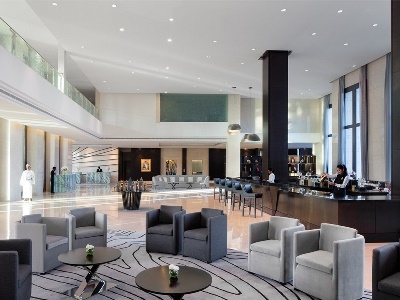 lobby - hotel hormuz grand, a radisson collection - muscat, oman