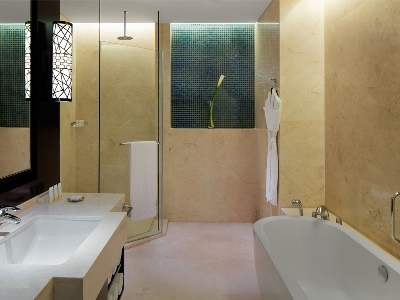 bathroom - hotel hormuz grand, a radisson collection - muscat, oman