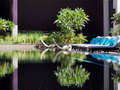 outdoor pool - hotel hormuz grand, a radisson collection - muscat, oman