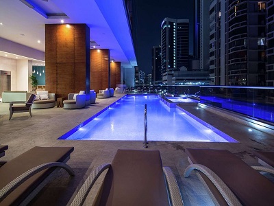 outdoor pool - hotel waldorf astoria panama - panama city, panama