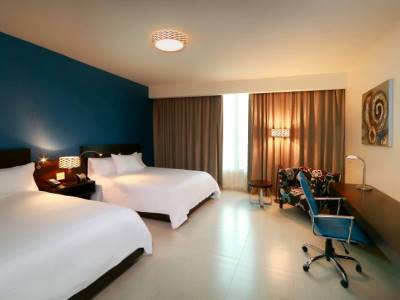 bedroom 1 - hotel hampton by hilton panama - panama city, panama