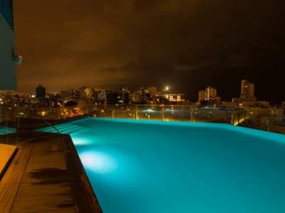 outdoor pool - hotel hilton lima miraflores - lima, peru