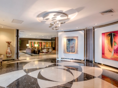 lobby - hotel doubletree el prado by hilton - lima, peru