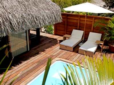 bedroom 4 - hotel hilton moorea lagoon resort and spa - moorea, french polynesia