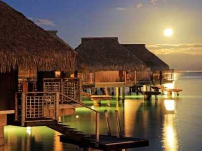 exterior view 3 - hotel hilton moorea lagoon resort and spa - moorea, french polynesia