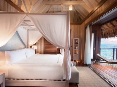 bedroom 7 - hotel conrad bora bora nui - bora bora, french polynesia