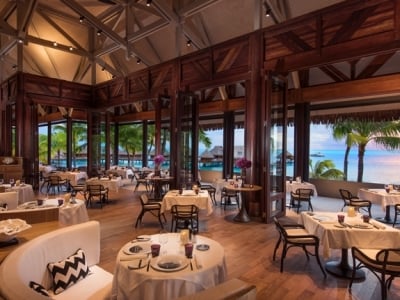 restaurant - hotel conrad bora bora nui - bora bora, french polynesia