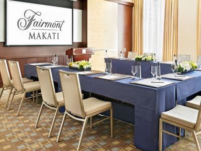 conference room - hotel fairmont makati - manila, philippines