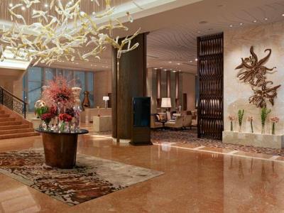 lobby - hotel fairmont makati - manila, philippines
