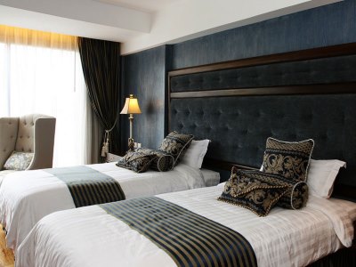 bedroom - hotel celeste - manila, philippines