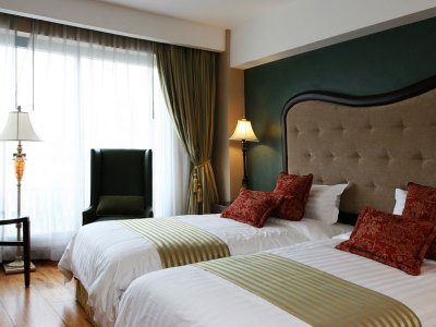 bedroom 1 - hotel celeste - manila, philippines