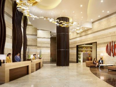 lobby - hotel hyatt regency manila city of dreams - manila, philippines