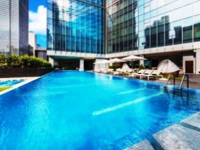 outdoor pool 1 - hotel ascott bonifacio global city - manila, philippines