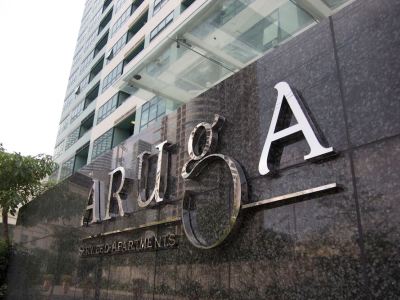 exterior view 1 - hotel aruga apartments by rockwell - manila, philippines