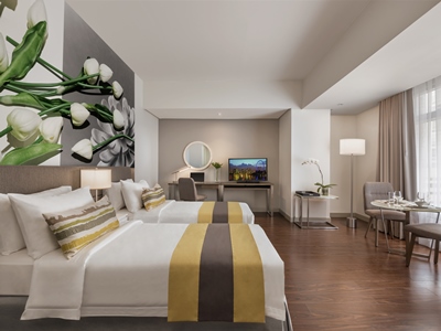 bedroom 2 - hotel citadines millennium ortigas - manila, philippines