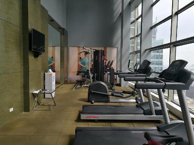gym - hotel valero grand suites by swiss-belhotel - manila, philippines