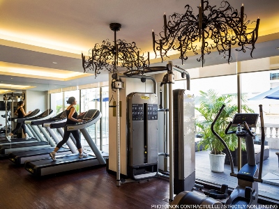 gym - hotel admiral hotel manila - mgallery - manila, philippines