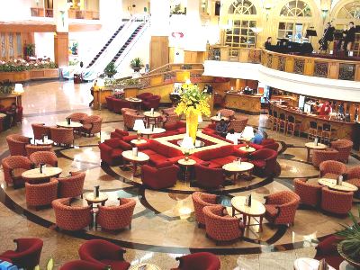 lobby - hotel century park - manila, philippines