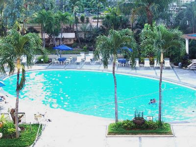 outdoor pool - hotel century park - manila, philippines