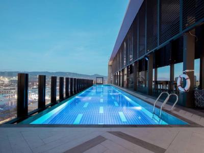 outdoor pool - hotel bai hotel cebu - cebu, philippines