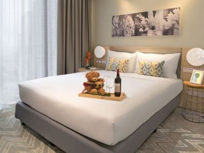 bedroom - hotel citadines cebu city - cebu, philippines