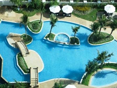outdoor pool - hotel radisson blu cebu - cebu, philippines