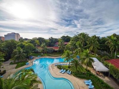 outdoor pool - hotel cebu white sands - cebu, philippines