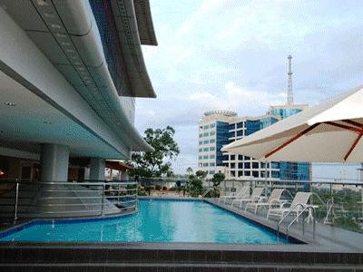 outdoor pool - hotel cebu parklane international - cebu, philippines