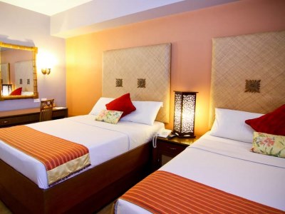 deluxe room 1 - hotel boracay tropics resort - boracay island, philippines