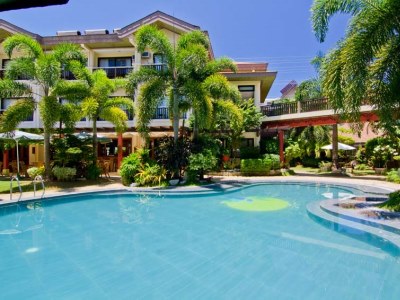 exterior view - hotel boracay tropics resort - boracay island, philippines