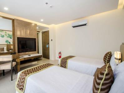 bedroom 1 - hotel boracay haven suites - boracay island, philippines