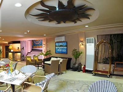 lobby - hotel le soleil de boracay - boracay island, philippines