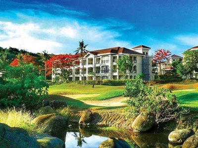exterior view - hotel fairways and bluewater boracay - boracay island, philippines