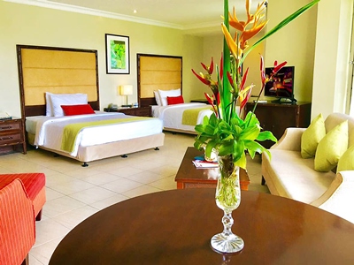 bedroom 2 - hotel fairways and bluewater boracay - boracay island, philippines