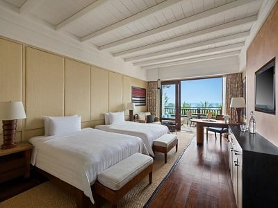 bedroom - hotel shangri-la's boracay - boracay island, philippines